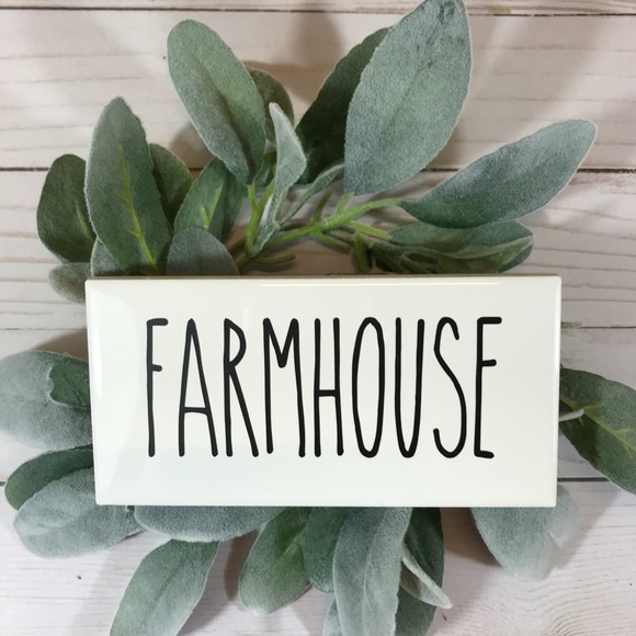 Farmhouse Decorative Tile Sign 3” x 6” - Picture 5 of 8